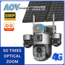 HiEasy SiteGuard Pro 8MP Solar AI PTZ Camera – 50X Zoom Security System