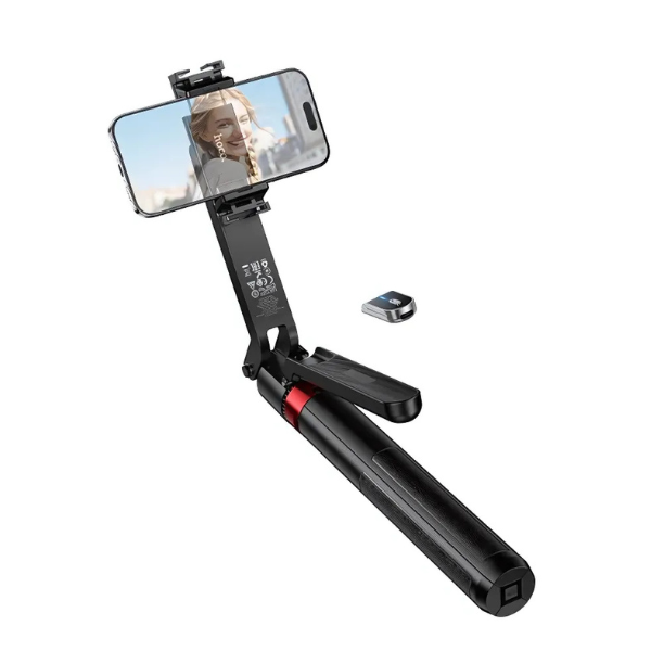 Automatic Face Tracking Selfie Stick with 1.8m Quadpod, Camera Mount, 360' Rotation, Gimbal Stablizer, AI Hand Gesture Recognition, AI Smart Follow Up (DYY04)