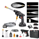 48V Cordless Pressure Washer Electric High Power Cleaner for Car Wall Driveway Patio Outdoor Watering Spray Gun