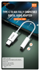 Type C to 3.5mm Audio Jack Adaptor (L08)