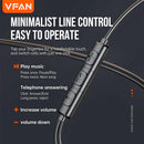 Type-C Earphone Universal w/ Digital Microchip M18