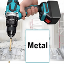 21V Cordless Electric Brushless Impact Drill Set