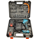 21V Cordless Electric Brushless Impact Drill Set