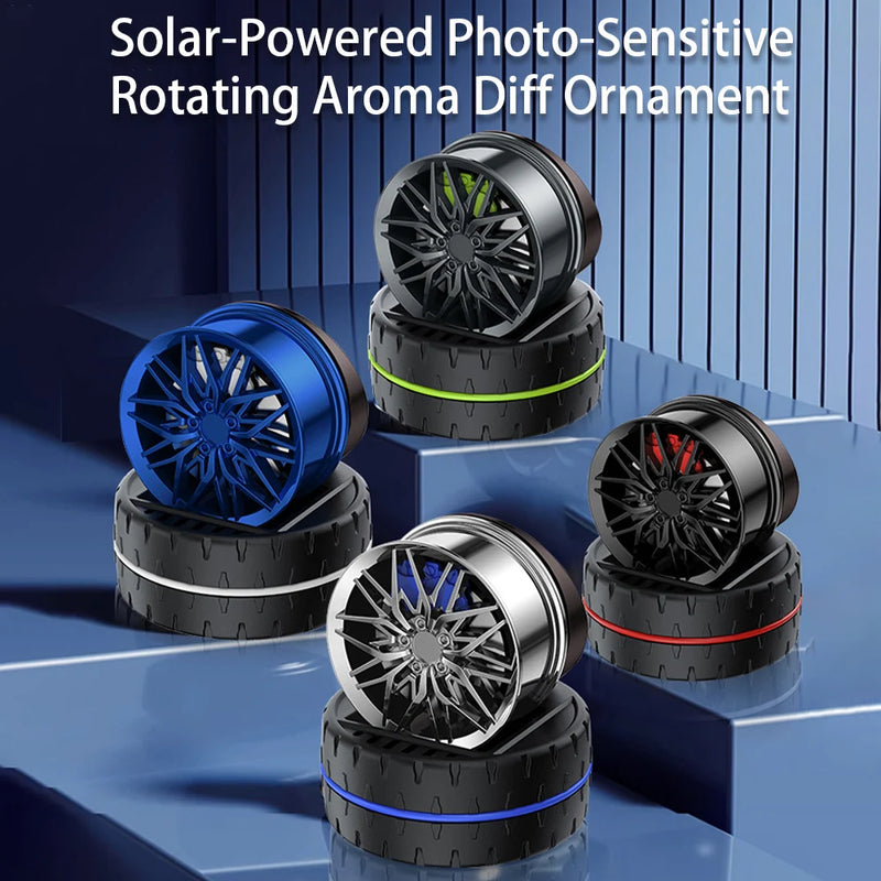 Rotating Tire Air Freshener