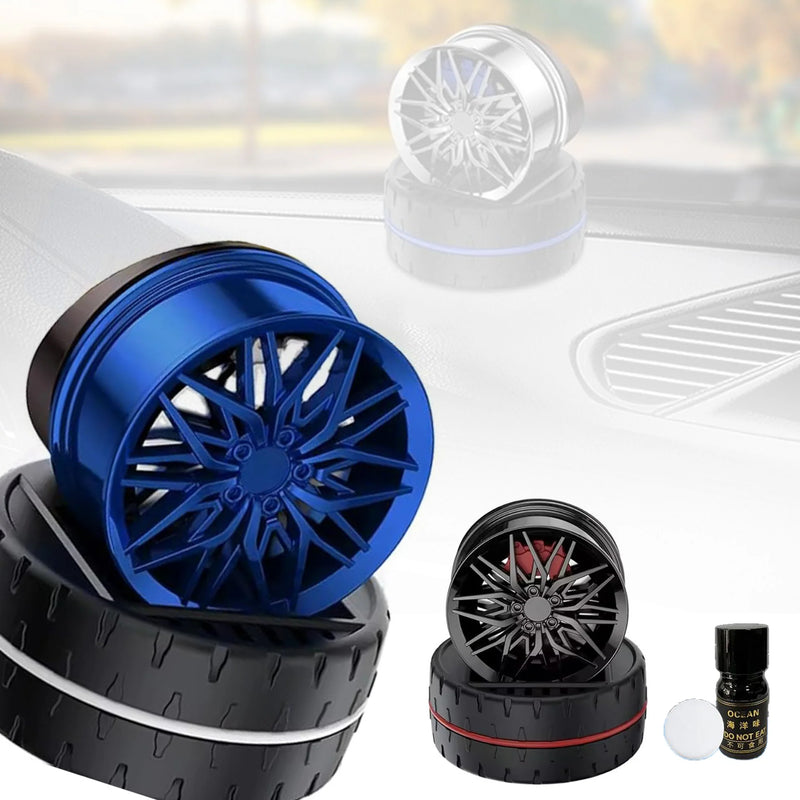 Rotating Tire Air Freshener