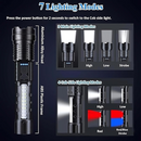 1500 Lumens Handheld  Rechargeable Led Flashlight TORCH