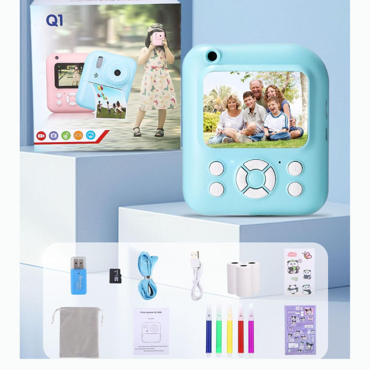 Kids Digital Camera with Instant Printing