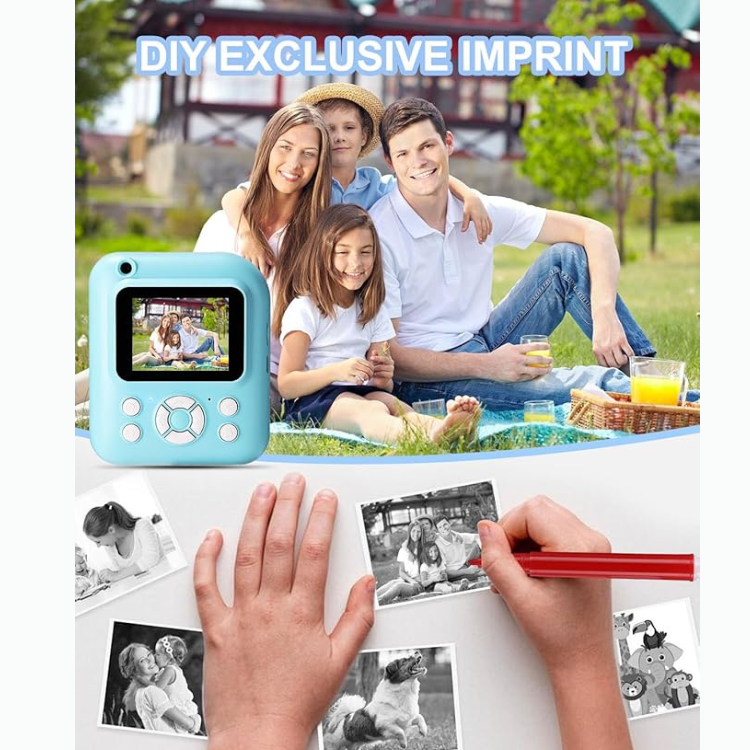 Kids Digital Camera with Instant Printing
