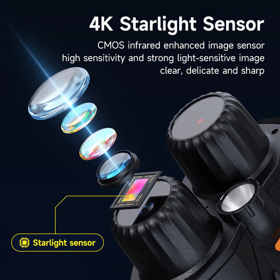 4K HD Night Vision Binoculars – Exceptional Nighttime Visibility