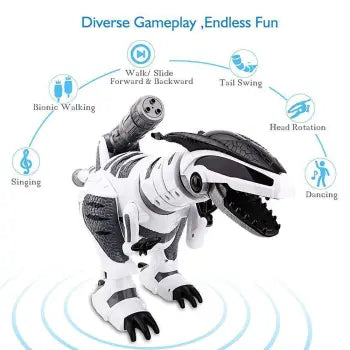 Intelligent RC Robot Dinosaur – Mechanical Interactive Remote Control Toy