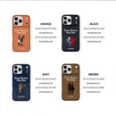 Santa Barbara Boris Series Leather Brown Case iPhone 17/18 series