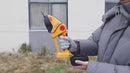 24V Rechargeable Battery Cordless Grass Shear 2-in-1 Handheld Hedge Cutter Tool Electric Shrub Trimmer