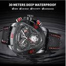 FOXBOX - Triangle Series Military Nylon Sport Watcheso