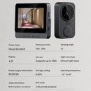 Wireless Video Doorbell  Security Camera With 4 3 Screen And HD Resolution