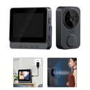 Wireless Video Doorbell  Security Camera With 4 3 Screen And HD Resolution