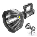 High Power Searchlight Strong Lumen Torch Rechargeable XHP50  LED Hand Held Searchlight with 18650 KC Battery