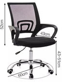 Home Office Chairs- All Black