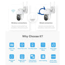 PTZ CCTV Camera Wireless Ptz IP Cloud Storage Intelligent Auto tracking Camera