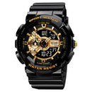 SKMEI Youth Fashion Digital Watch Men Shockproof Waterproof Dual Wristwatches LED Chrono Alarm Clock Mens Watch