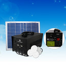 Portable Solar Power System(220V) for Lighting 12V 12AH Solar Panel Charging Home use with lights