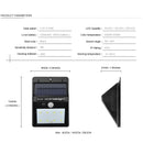Solar Power LED Wall Light- 20 led