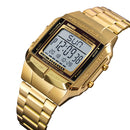 Men Sport Watch Chronograph Fashion Watch- Gold