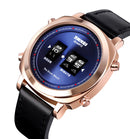 Unique Drum Rotating Latest Men Watch