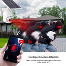 Waterproof Night Vision Intelligent Solar Energy Alert Surveillance PTZ 4G Camera System