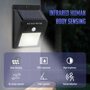 Solar Power LED Wall Light- 20 led