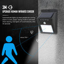 Solar Power LED Wall Light- 20 led