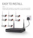 8 CH CCTV  Wireless Camera NVR