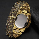 Fashion quartz Brand ONOLA luxury  stainless steel gold watch mens