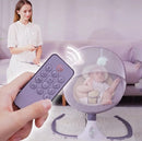 Smart Remote Control Electric Music Newborn Calm Swing Infant Bouncer Cradle Baby Rocking Chair