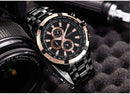 CURREN Waterproof Top Luxury Brand Military Steel Wrist Watch Men