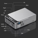 T6 Android Mini led projector Support 4K 3D 3500 Lumens Wifi Bluetooth-compatible Portable Cinema