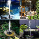 Solar Water Fountain